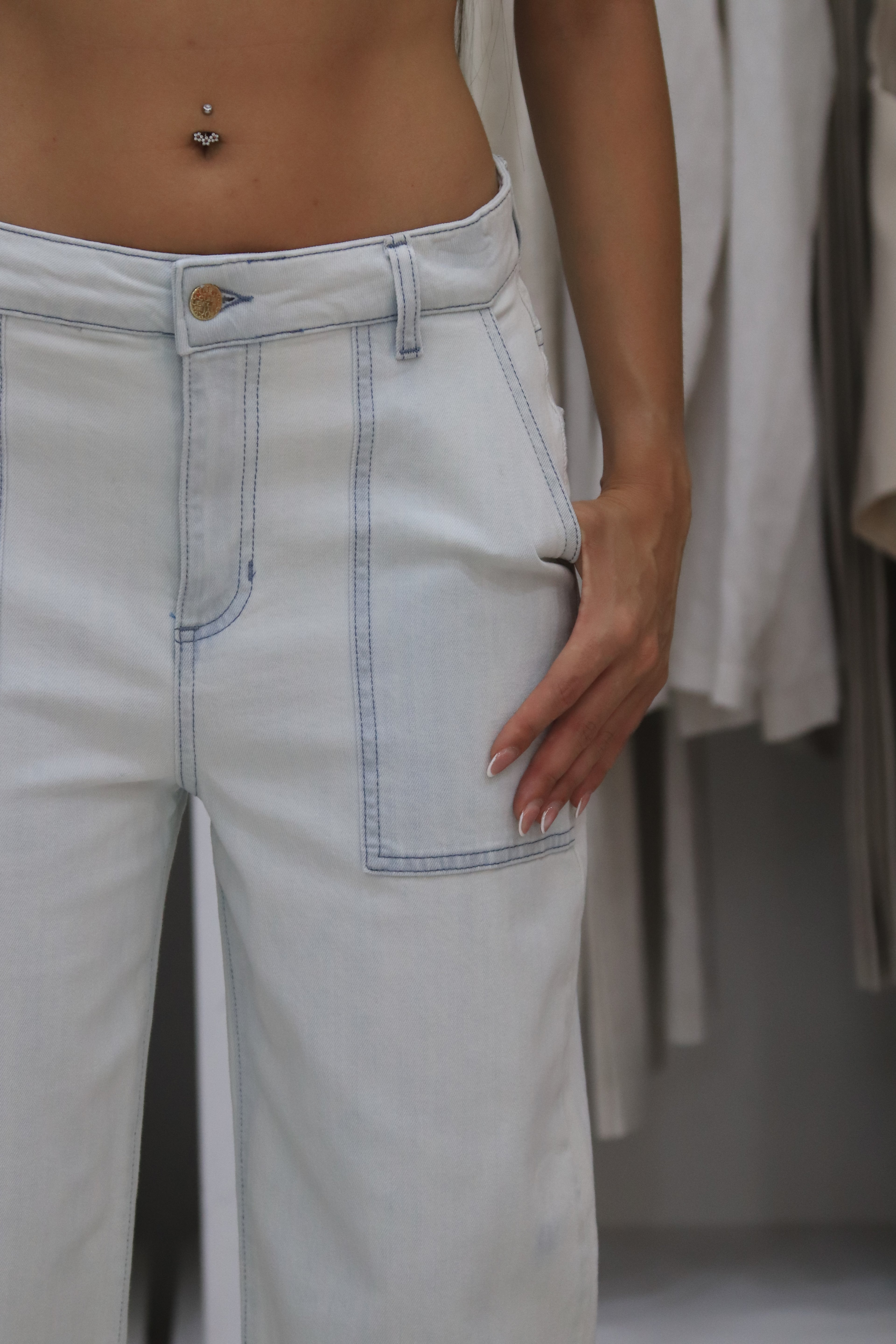 Jeans Wide Led Carpenter