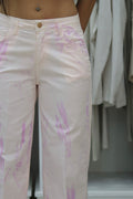 Pantaloni tie-die