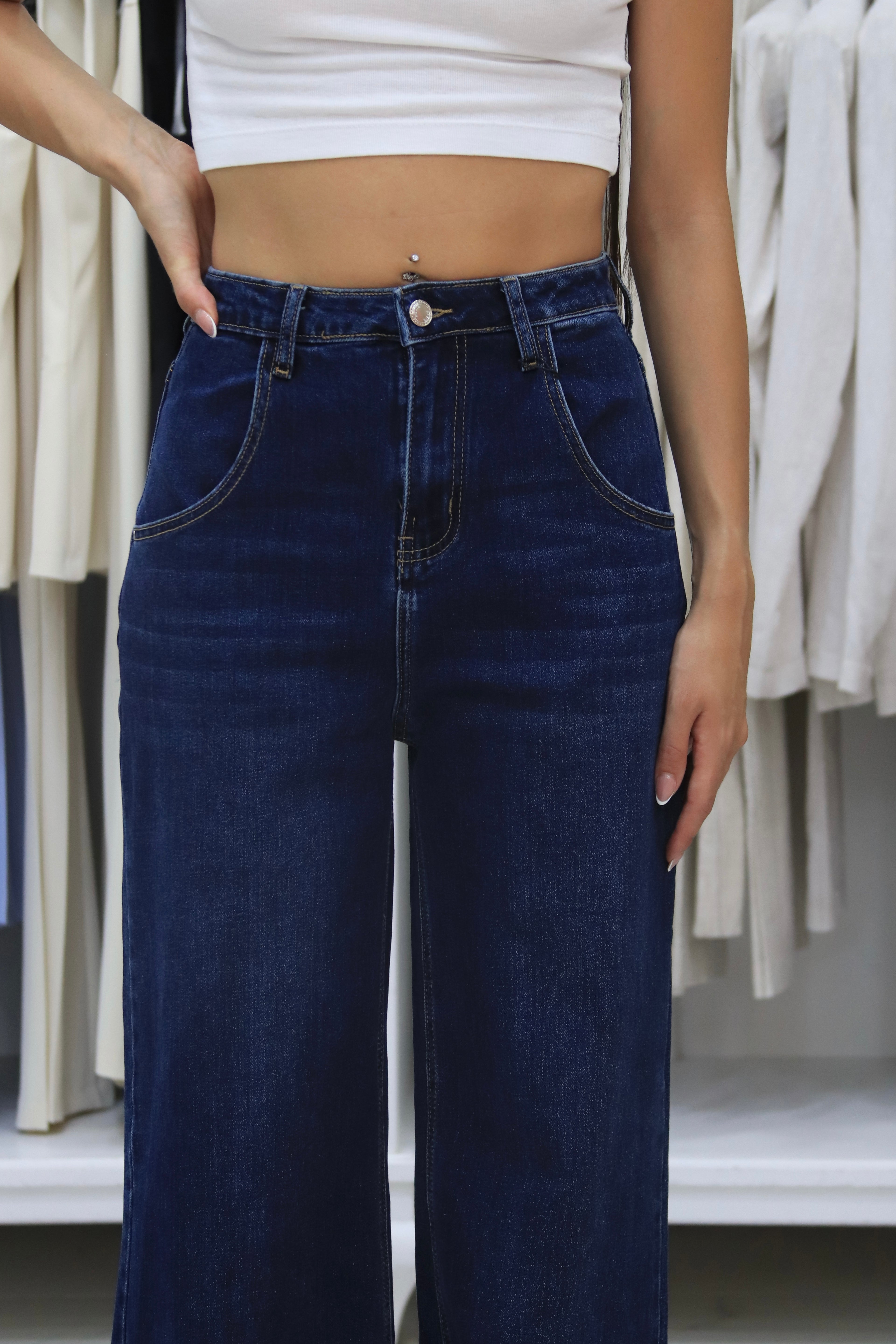 Jeans wide leg