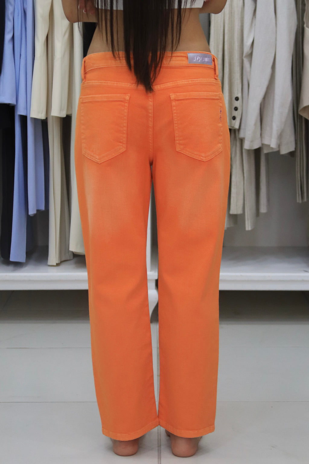 Jeans arancioni