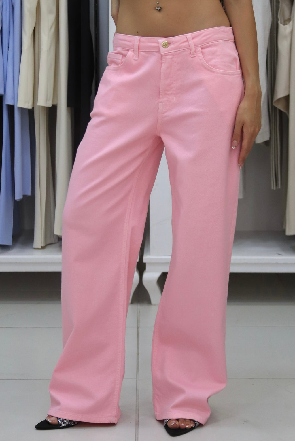 Jeans rosa