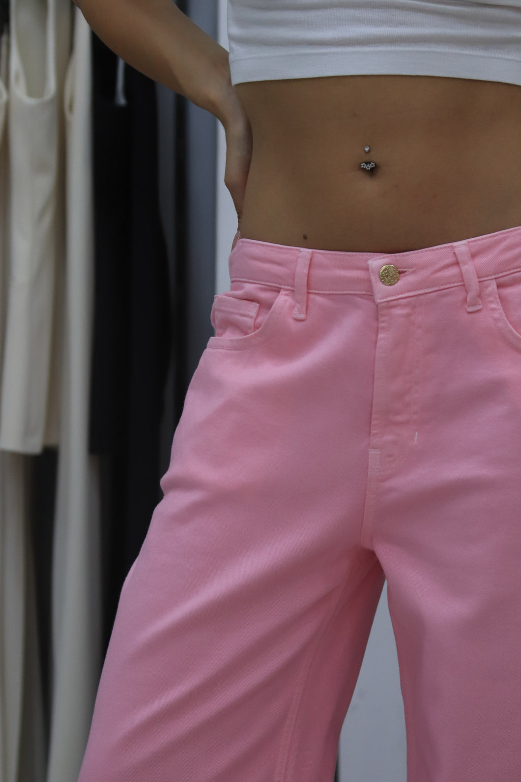 Jeans rosa