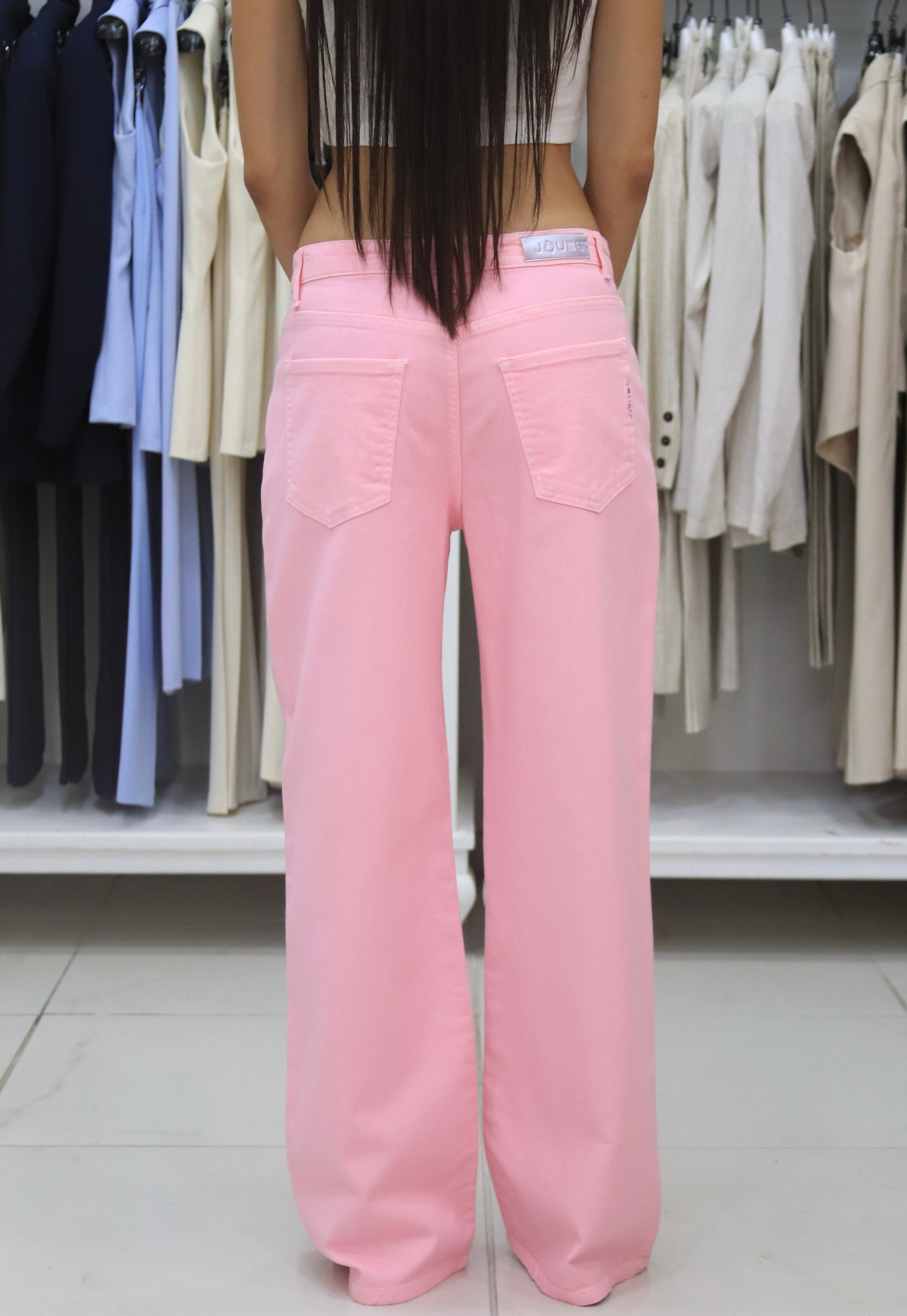 Jeans rosa