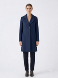 Cappotto baronetto blu