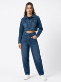 Jeans baggy doppio bottone