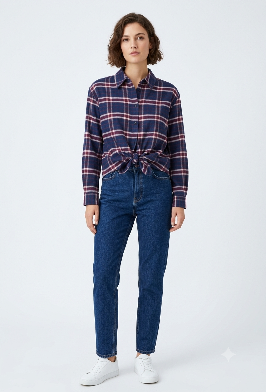 Camicia check