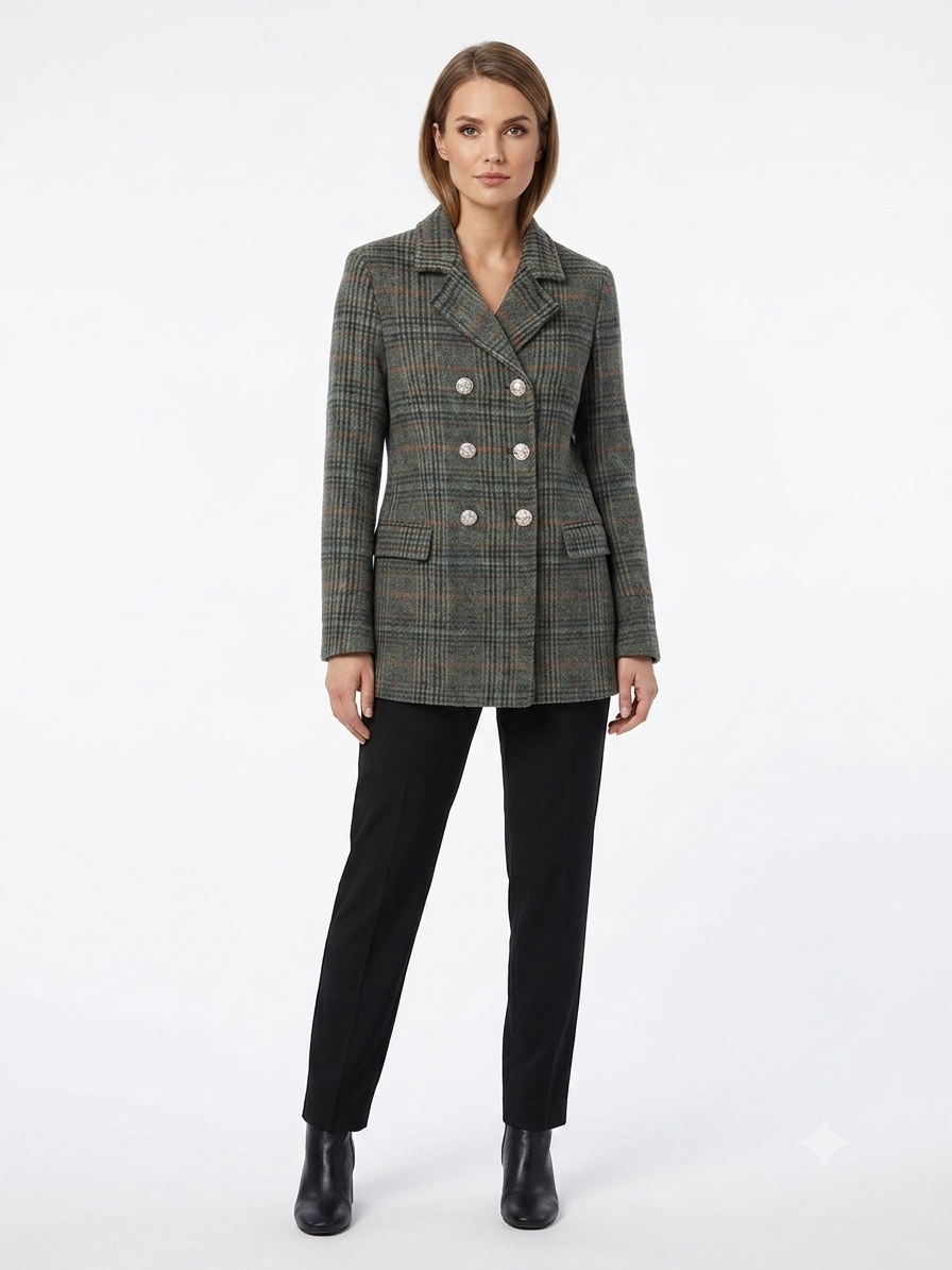 Cappotto righe