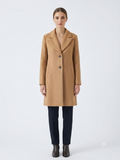 Cappotto baronetto cammello